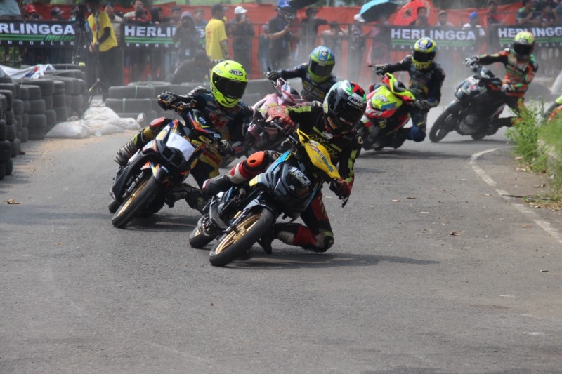 Grand Final Matic Race Kediri Starter Bejibun Pebalap Full Senyum