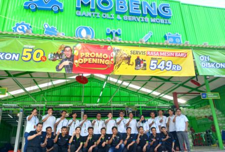 Perkuat Layanan Servis Mobil, Mobeng Buka Outlet ke -27 di Sidoarjo. 