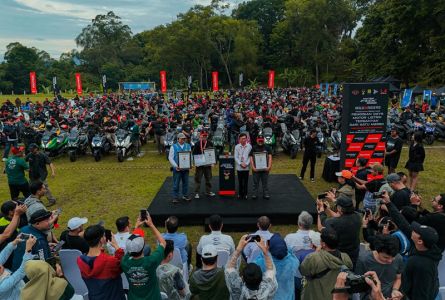 Polytron Electric Vehicle Riders (PEVR) Sukses Gelar Jamnas di Sumedang, Pecahkan Rekor Muri Pengisian Daya Motor Listrik Terbanyak