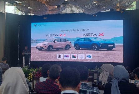 NETA Hadirkan 2 Produk Mobil Listrik Unggulan Berikut Beragam Aktivitas Seru Di Ajang GJAW 2024.