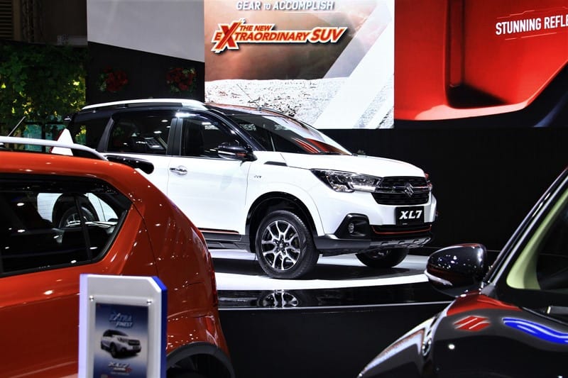SUZUKI. Membukukan penjualan yang bagus selama penyelenggaraan IIMS 2022.