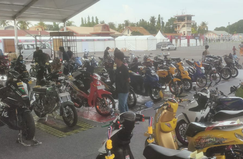 Motor Contest Meet Up Diikuti 116 Peserta Dari Modifikator Lombok Raya