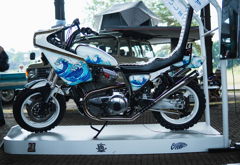 Support Belkote pada Refinish motor Ameri chan milik Barry Williem2