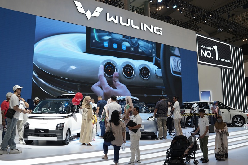 Wuling Membukukan Pemesanan Kendaraan Secara Keseluruhan 2.301 SPK di GIIAS 2024