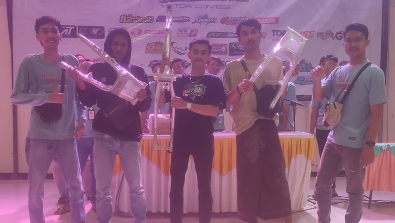 Undian Doorprice Part Swing Arm Dan Rangka Almu Untuk Peserta Contest