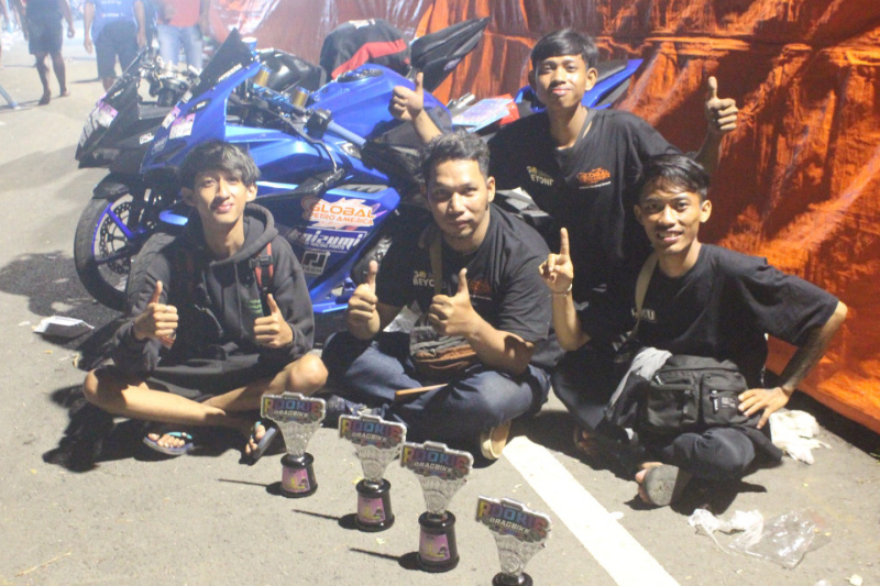 Surabay Performance. dominan klas 250 cc bersama support Global Petro