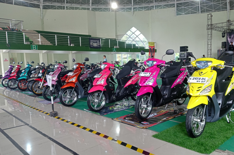 KELAS PURE DAILY Didominasi penggemar matik Mio Modify