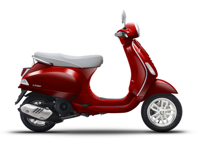 16 Vespa LX Red Scarlatto