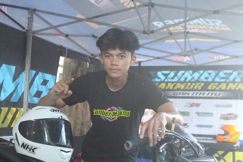Choriq Deska. Racer Magetan optimis sabet gelar Novice Jatim