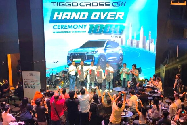 HANDOVER CEREMONY SERIBU TIGGO VROSS CSH HYBRID. Dilaksanakan Pada Sabtu (25 Oktober 2025) Di Senayan Park.