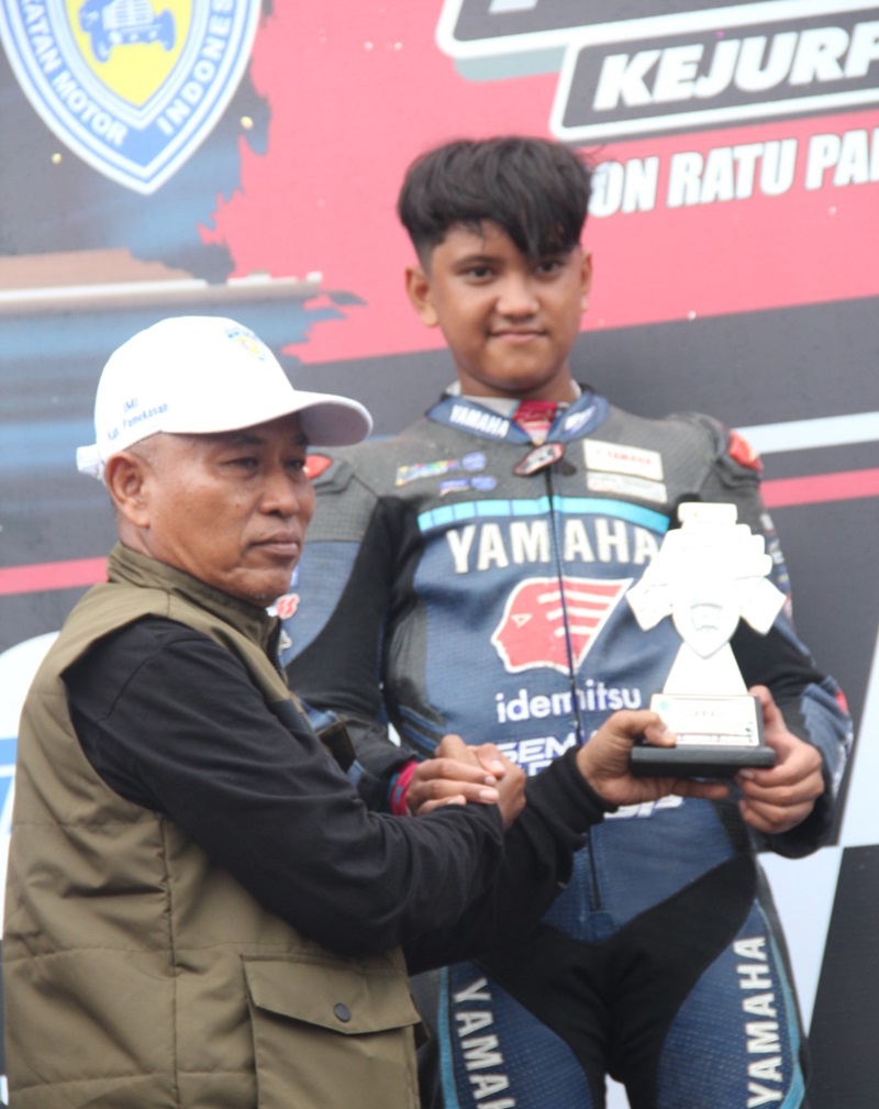 M Excel. Andalan kelas beginner team Giox Racing Pamekasan