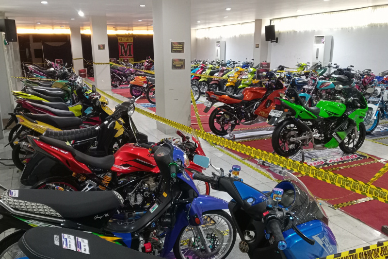 DISPLAY MOTOR KONTES Dipajang di delapan kelas bergengsi di Harkat Otocontest 2025