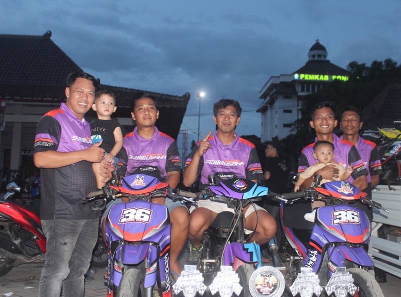 Team Usaha Marmer. Boyong tropi bebek 2 tak open