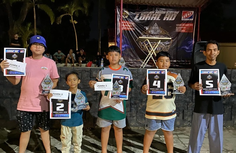 juara rookies modif open