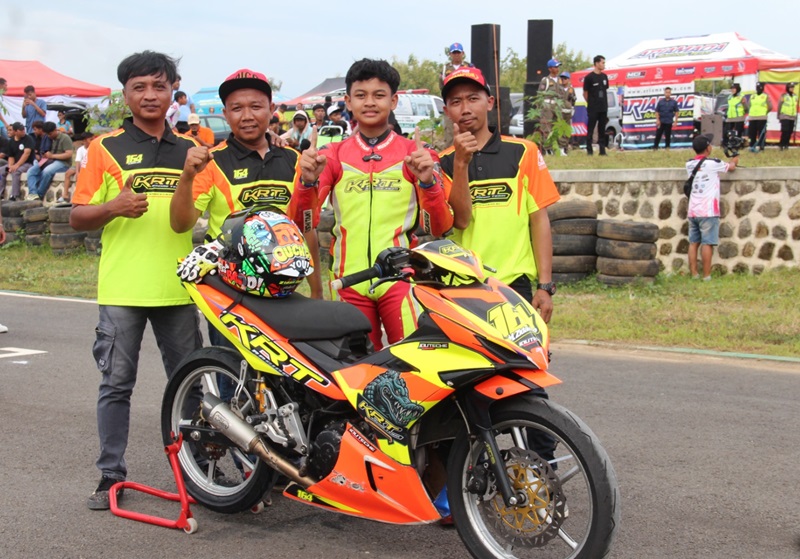 M Zidan. Dominasi klas Rookie