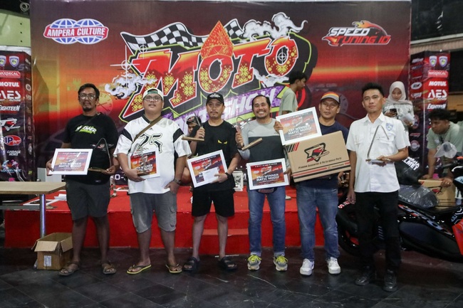 Pemenang kelas 01 Matic Modif