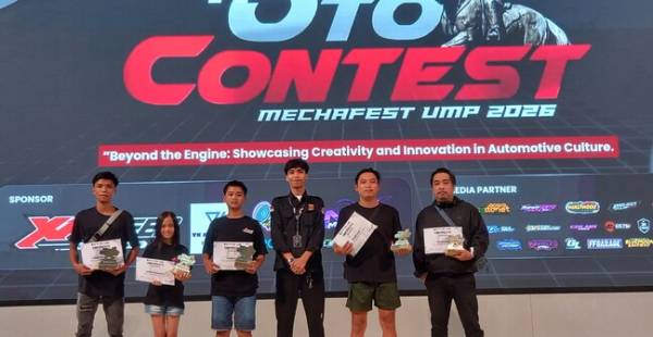 Penahta Juara Terbaik Otocontest Mechanical Festival UMP 2026 – Purwokerto.