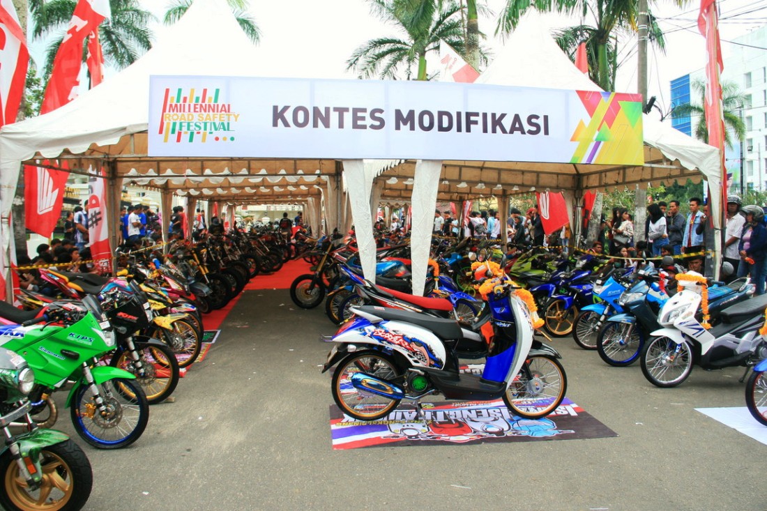 Millennial Road Safety Festival Pangkal Pinang Pesta Edukasi