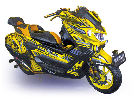 YAMAHA NMAX’15 - BLITAR : MASCULINE BIKER ONLY