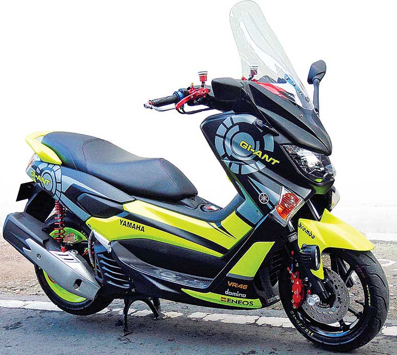 Yamaha Nmax 16 Madiun Gejolak Hati Berbuah Modif