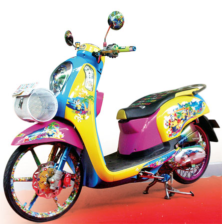 Honda Scoopy '16 Trenggalek : Mothai Forever
