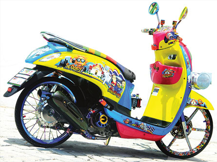 Honda Scoopy Fi '15 Banyuwangi : Osing Punya Mothai Lho !