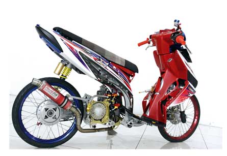 HONDA VARIO '10 - BALI : NGO Style ala Regen Paint HONDA VARIO '10 - BALI : NGO Style ala Regen Paint