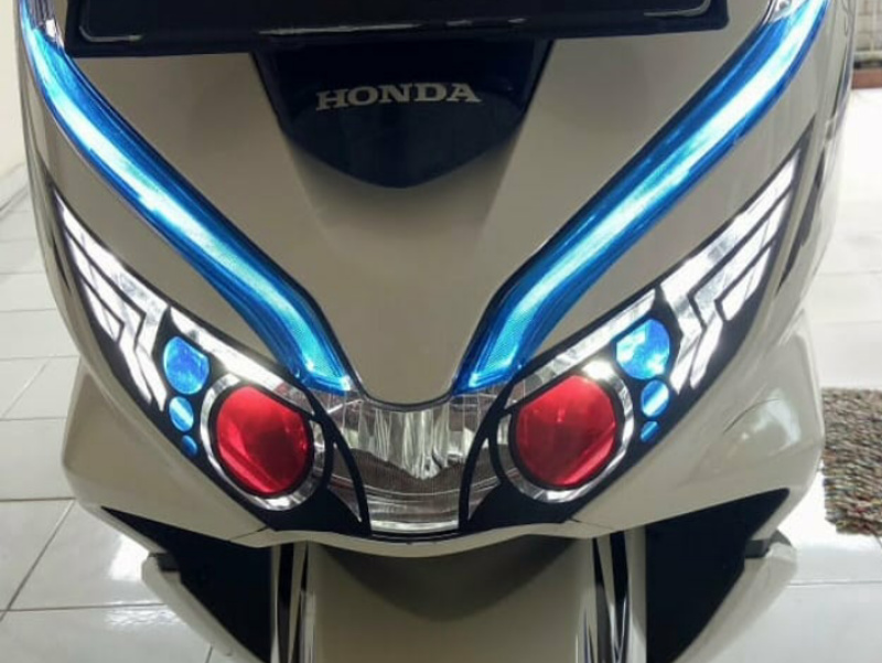 STICKER LAMPU Solusi Murmer Bikin Lampu Motormu Lebih 