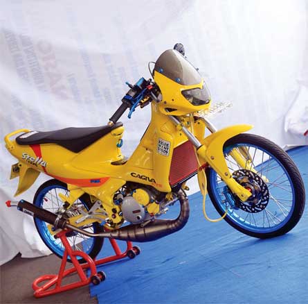 CAGIVA STELLA 115 ’02 - JEMBER : SUPER LANGKA & ISTIMENCOS CAGIVA STELLA 115 ’02 - JEMBER : SUPER LANGKA & ISTIMENCOS