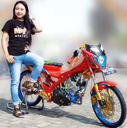 SUZUKI SATRIA FU 150 '11 - SAMPANG : TERBIUS SANG PACAR