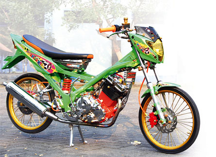 SUZUKI SATRIA FU '15 - MOJOKERTO : BERANI MODIS BIAR EKSIS