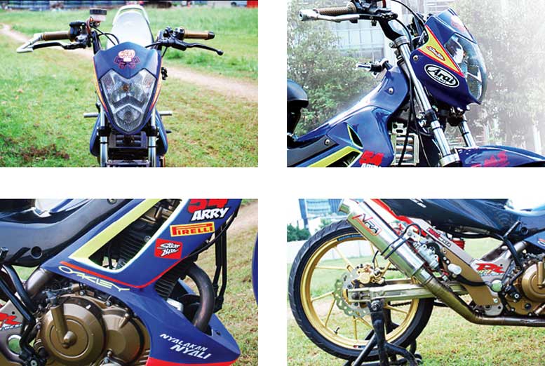 SUZUKI SATRIA FU '13 - JAKARTA : MODIF OK BALAP YES