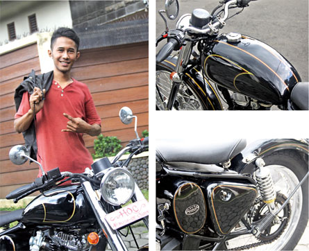 Kumpulan Foto modifikasi motor ala royal enfield Terbaru