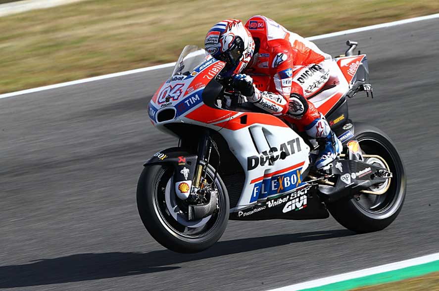 ANDREA DOVIZIOSO. Tercepat di  latihan bebas 1 (FP1)