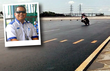 IRC MELAKUKAN TES BAN BASAH TERBARU. Libatkan beberapa tim pabrikan yang disupportnya. | DODIYANTO. Ini ban basah yang betul-betul baru dan akan hadir awal tahun depan