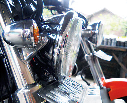 ESTIMASI PASANG HEAD LAMP BERGAYA HD SPORTSTER