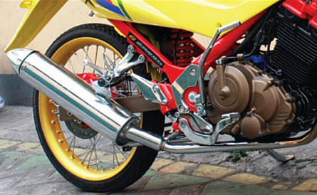 Mainkan Panjang Pendek Bafel Satria F untuk Mendongkrak Speed