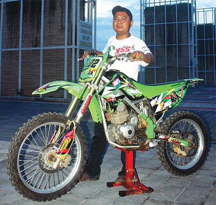 KAWASAKI KLX 150 - GRESIK : STROKE BIG END BYSON STYLE