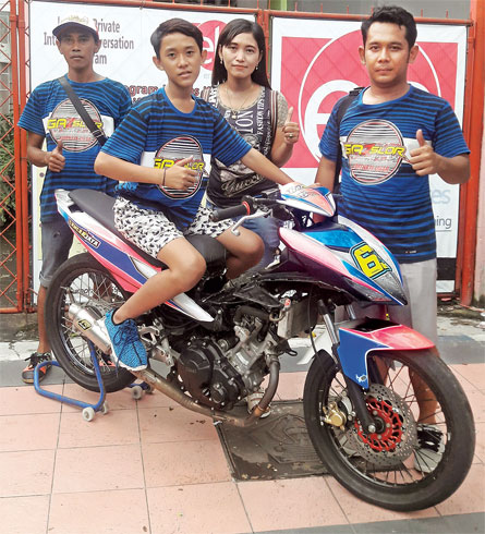 YAMAHA MX KING 150 - TULUNGAGUNG : Seting Velocity & Permak Camshaft