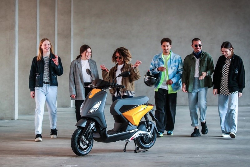 PIAGGIO ONE. Bakal resmi dirilis di pameran Beijing Motorshow.