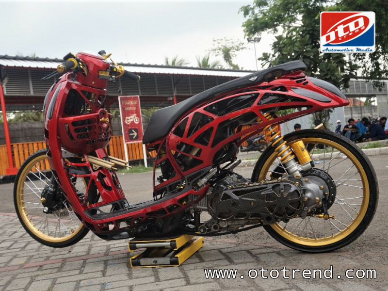 Honda Scoopy Fi 2014 Jakarta Dibikin Full Coak Biar Racing Thailook Kian Galak